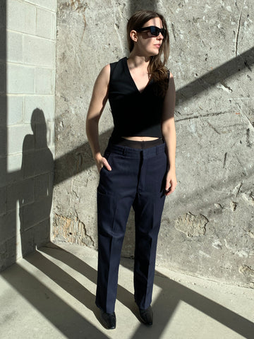 minimal vintage utilitarian pants