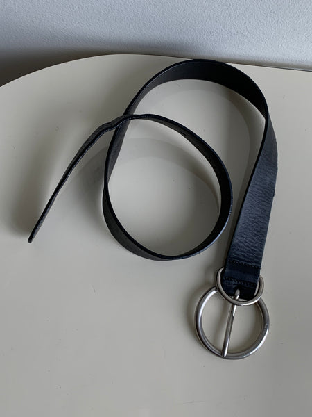 silver ring Prada belt