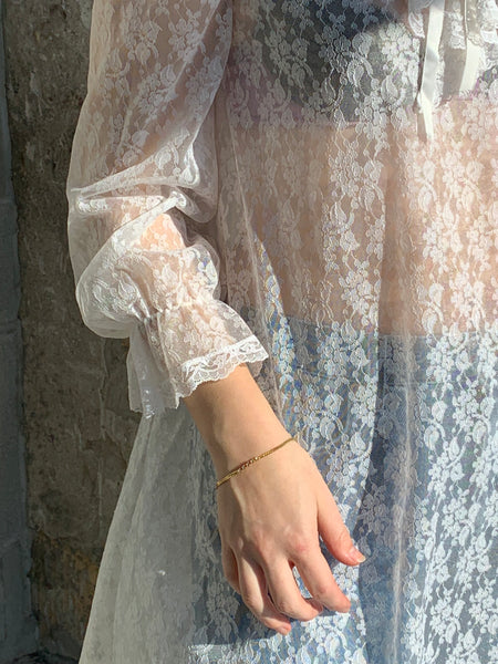 Lily of France lace mini dress