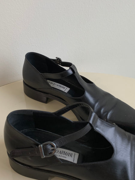 Giorgio Armani mary jane shoes