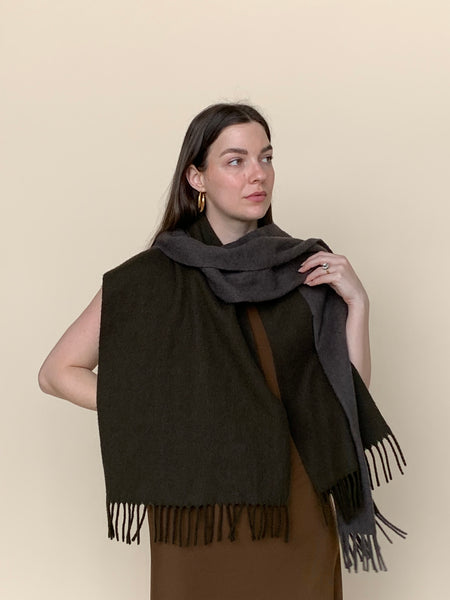 Yohji Yamamoto scarf shawl