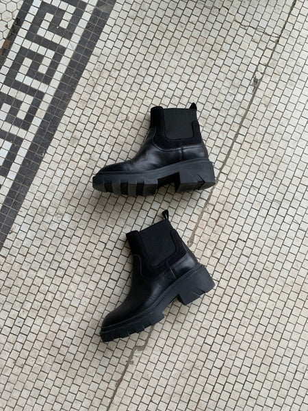 ASH black chelsea boots