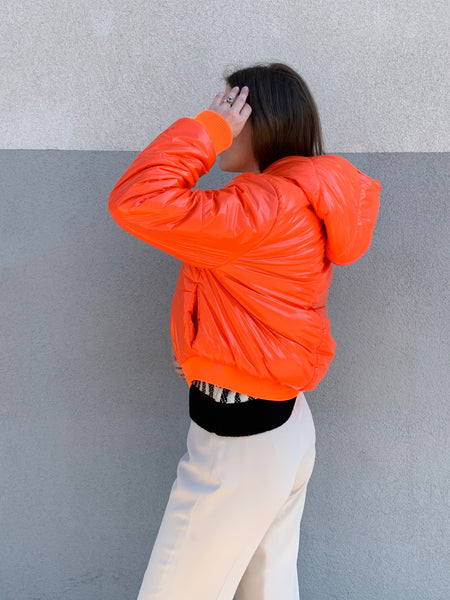 Stellasport orange puff coat