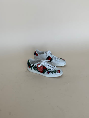 Gucci floral Ace sneaker