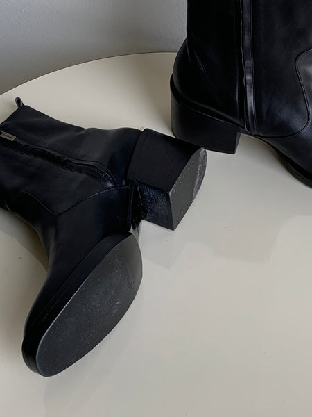 Clergerie black ankle boots