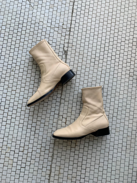 cream Labucq boots